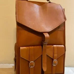NEW ECUADORAIN LEATHER BACKPACK FROM Cuenca Ecuador Real Leather From Nature to Craft: The Unique Journey of Ecuadorian Suede  main image 4